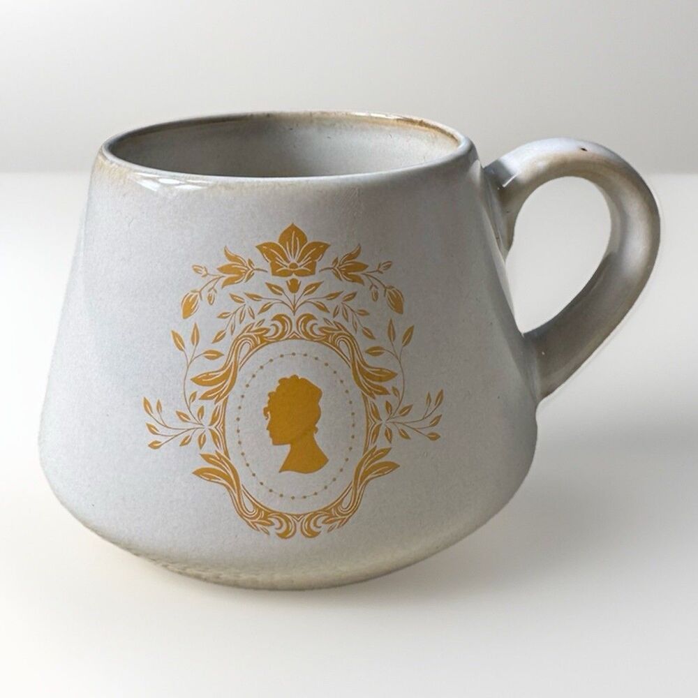 Bridgerton Silhouette Stoneware Mug Modern Gourmet Foods Netflix Regency Cup